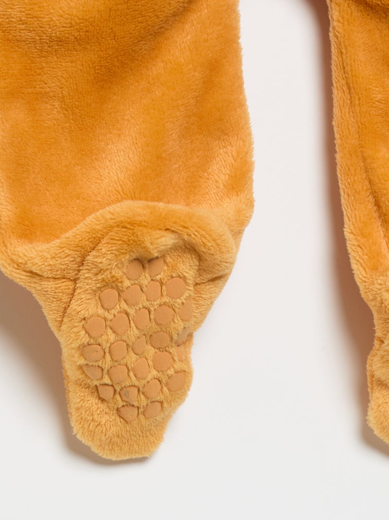 Combinaison de nuit 'Disney' avec capuche Beige - Kiabi