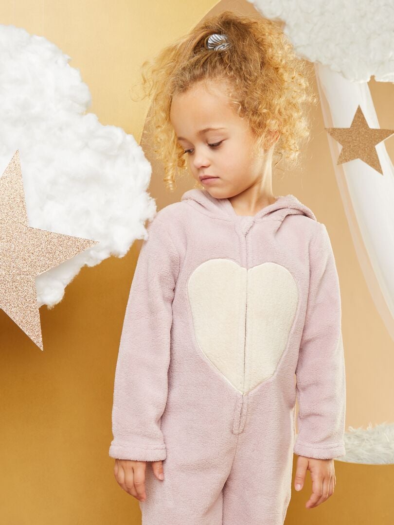 Combinais s enfant fashion polaire