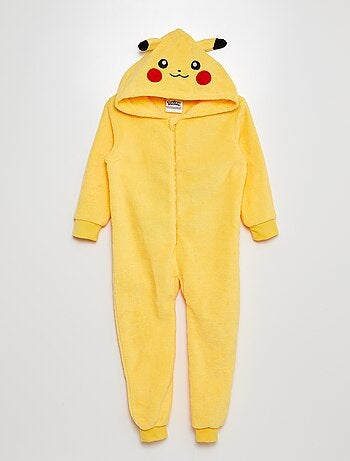 Combinaison de nuit en polaire 'Pikachu' 'Pokémon'