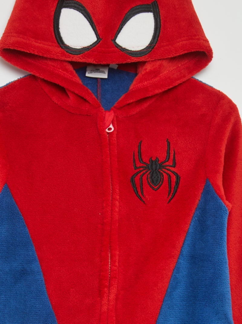 Combinaison de nuit en polaire 'Spider-man' Rouge - Kiabi