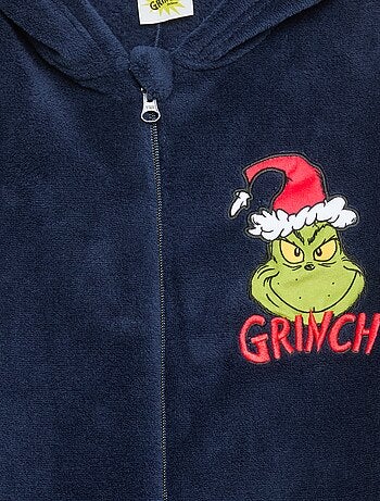 Combinaison de nuit 'Grinch' en polaire - Noël