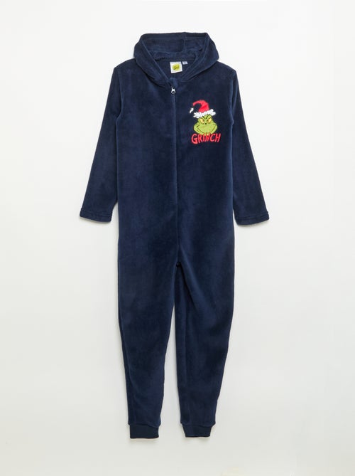 Combinaison de nuit 'Grinch' en polaire - Kiabi