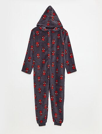 Combinaison de nuit 'Spiderman' en polaire
