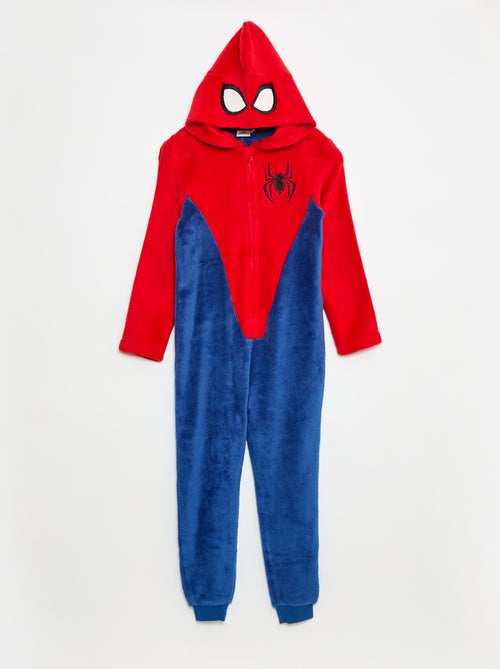 Combinaison de nuit 'Spiderman' en polaire - Kiabi