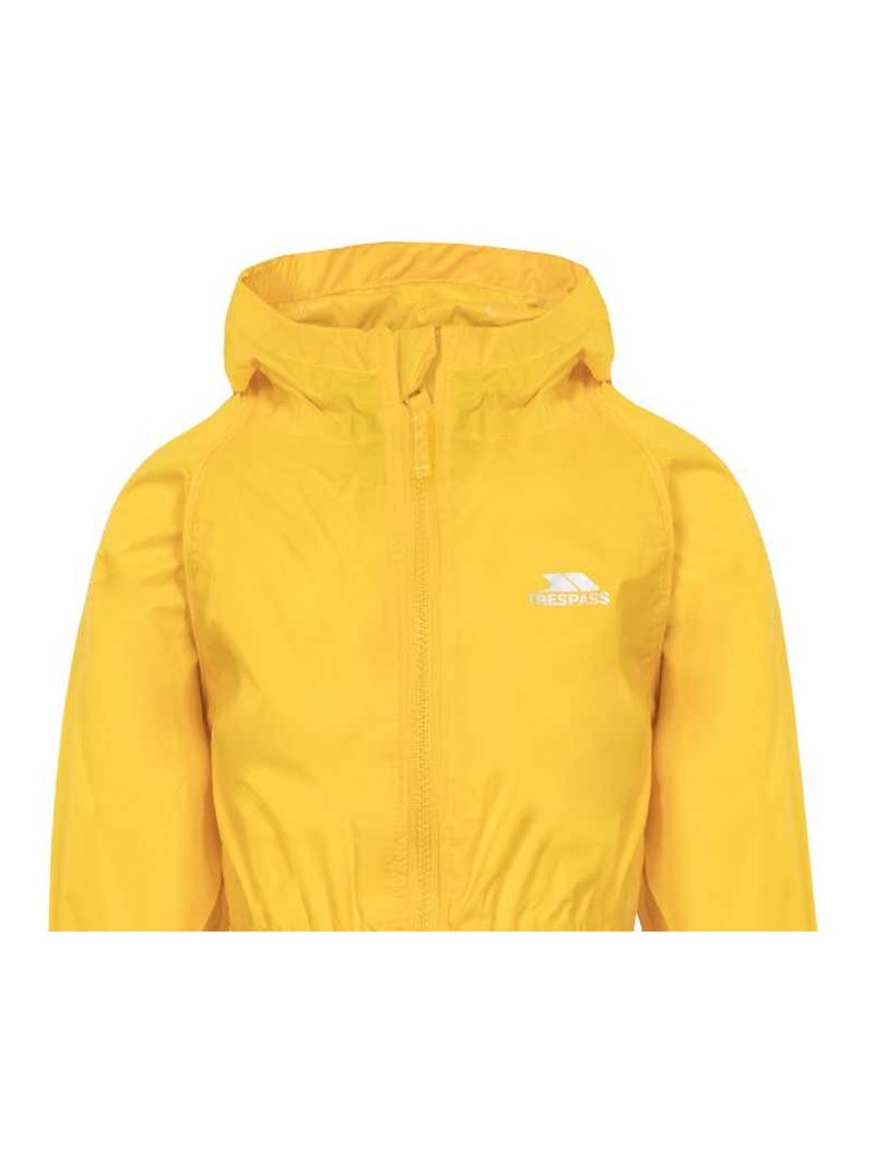 Combinaison de pluie - trespass Jaune - Kiabi