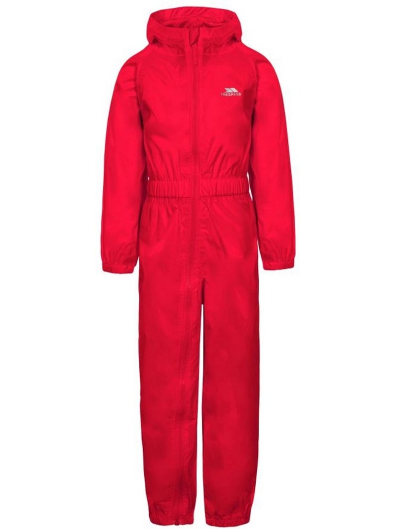 Combinaison de pluie - trespass Rouge - Kiabi