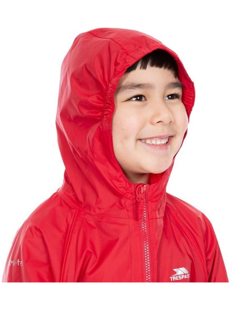 Combinaison de pluie - trespass Rouge - Kiabi