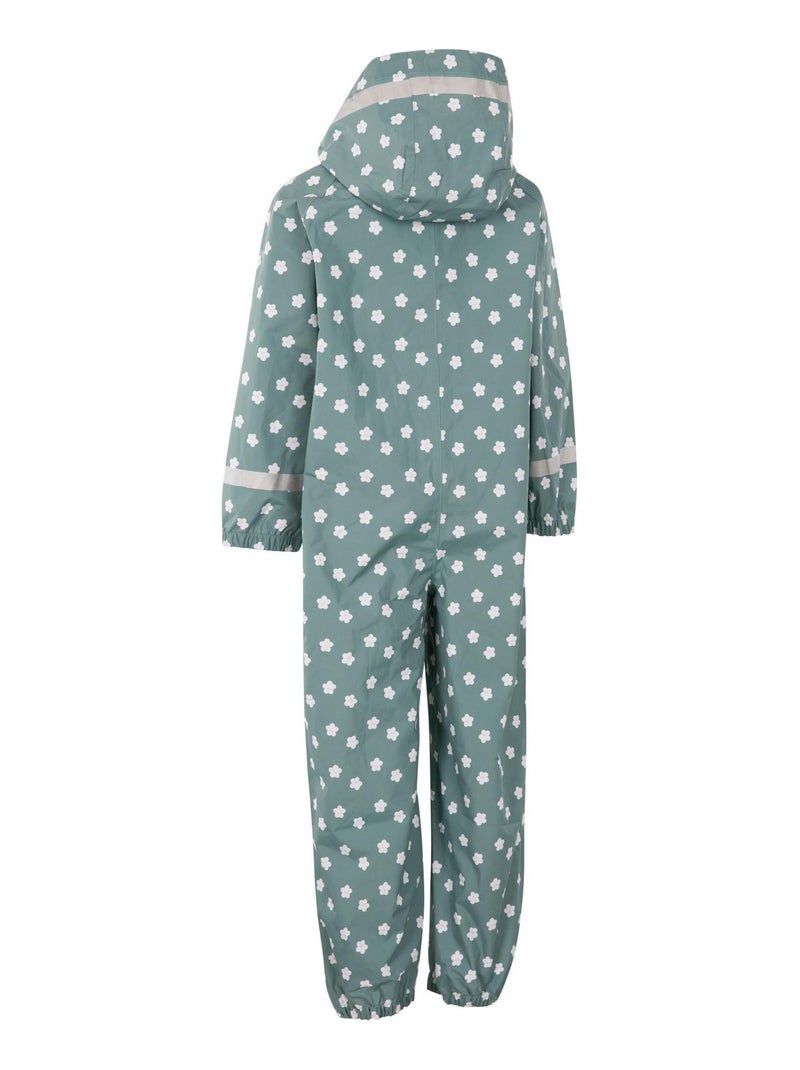 Combinaison de pluie showery - trespass Gris Vert - Kiabi