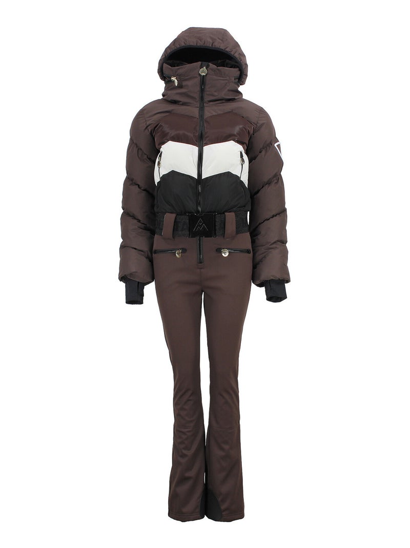 Combinaison de ski ANTIERO - PEAK MOUNTAIN Marron - Kiabi