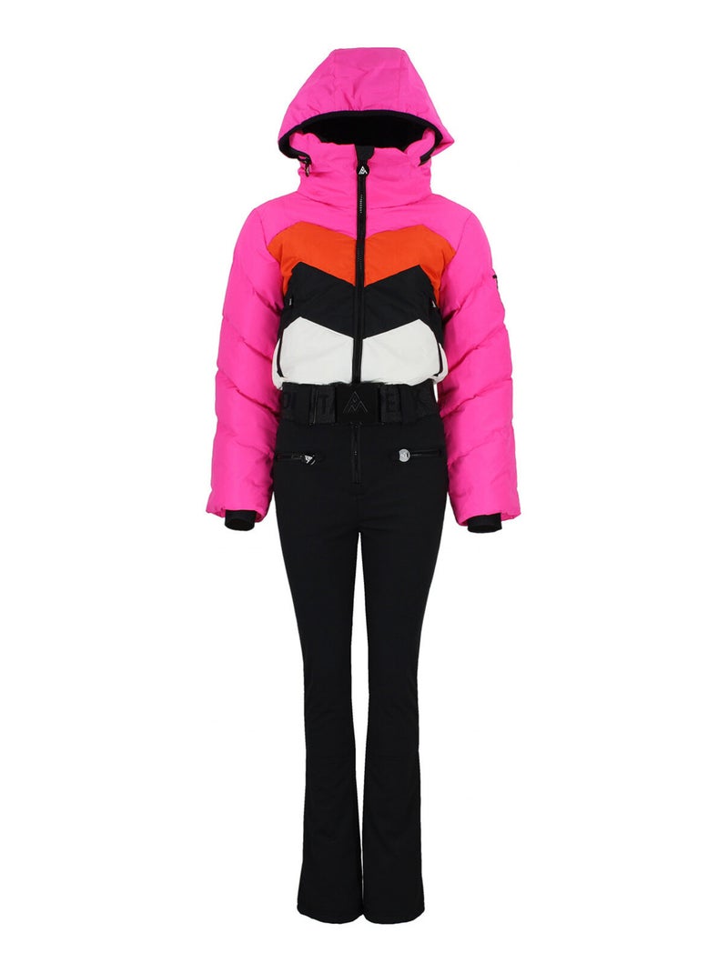 Combinaison de ski ANTIERO - PEAK MOUNTAIN Rose fushia - Kiabi