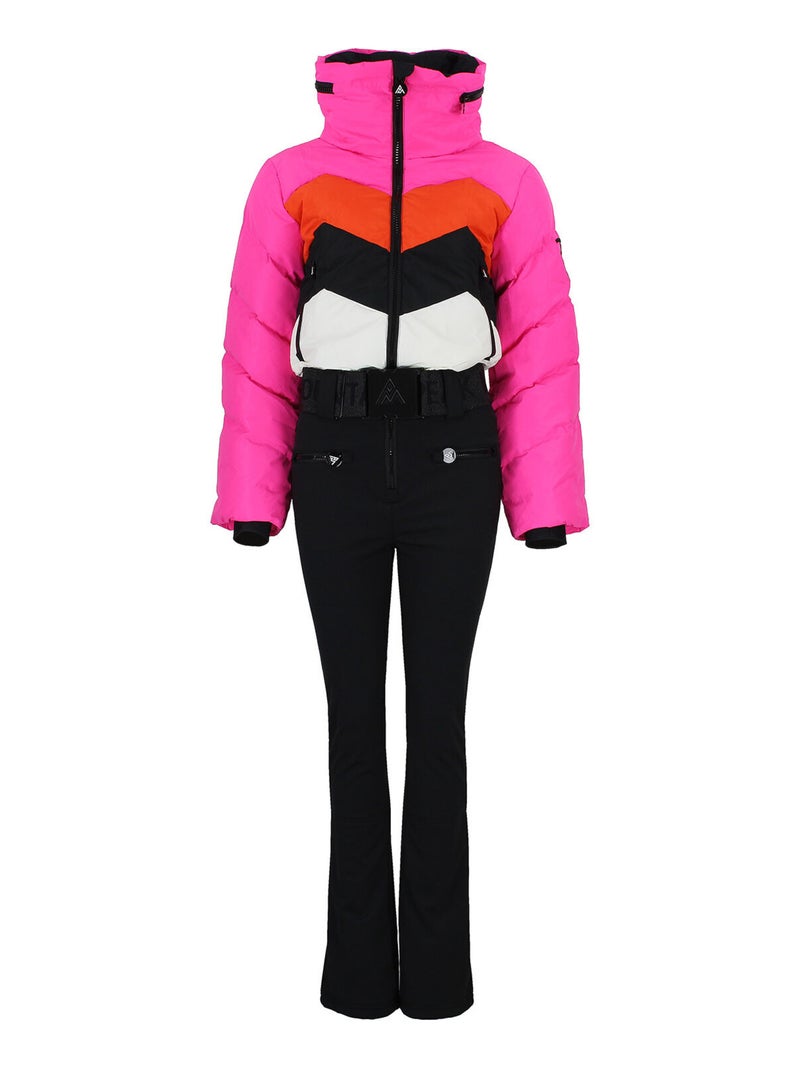 Combinaison de ski ANTIERO - PEAK MOUNTAIN Rose fushia - Kiabi