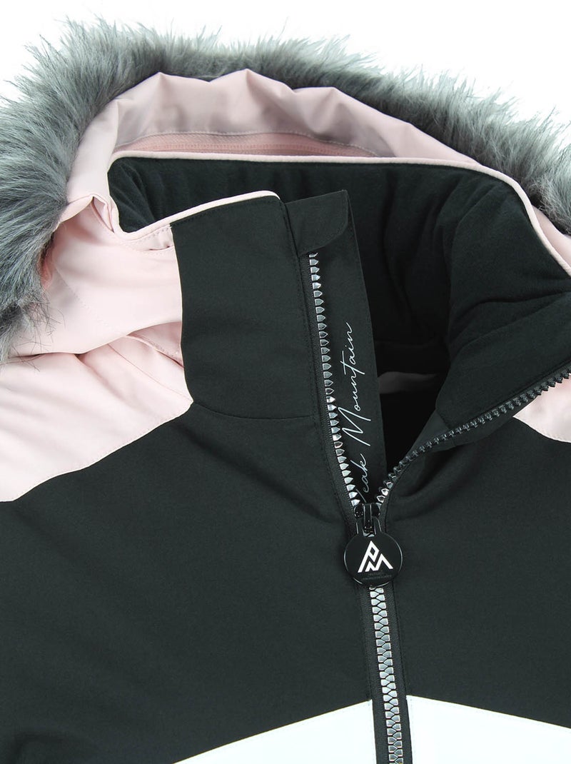 Combinaison de ski ARCTICO - PEAK MOUNTAIN Rose - Kiabi