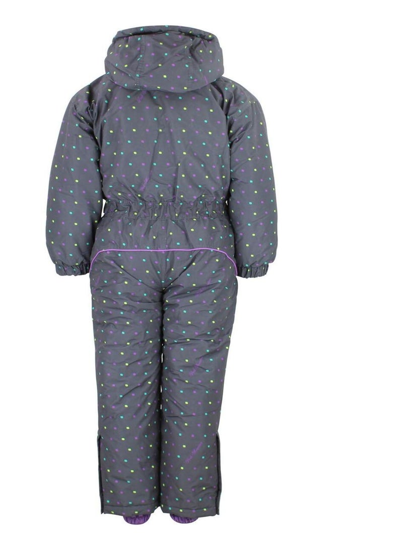 Combinaison de ski fille FANCY - PEAK MOUNTAIN Noir - Kiabi