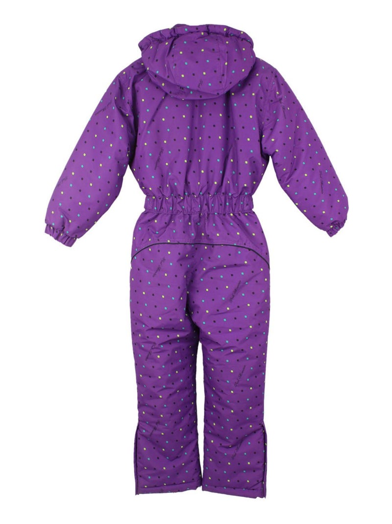 Combinaison de ski fille FANCY - PEAK MOUNTAIN Violet - Kiabi