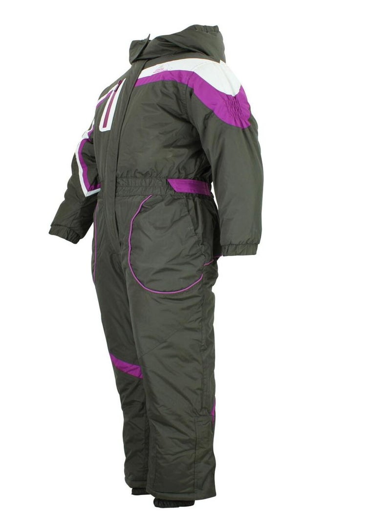 Combinaison de ski fille FLUGI - PEAK MOUNTAIN Marron - Kiabi