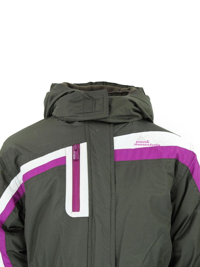 Combinaison de ski fille FLUGI - PEAK MOUNTAIN Marron - Kiabi
