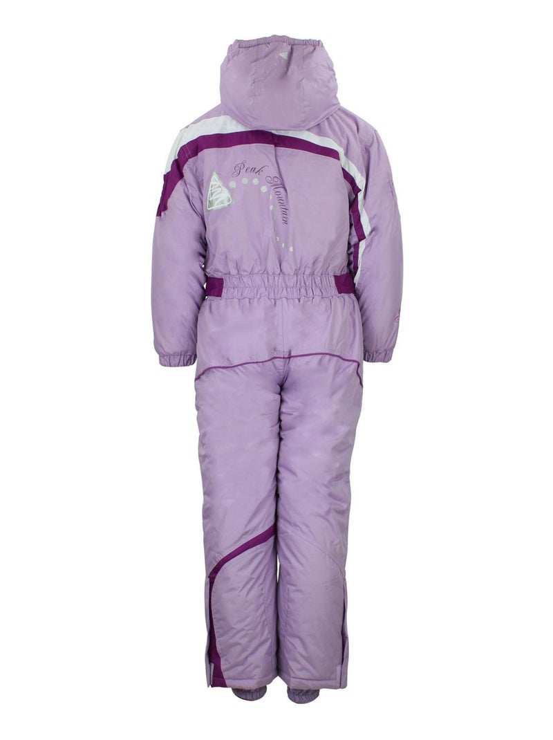 Combinaison de ski fille FLUGI - PEAK MOUNTAIN Mauve - Kiabi