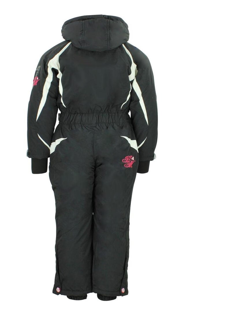 Combinaison de ski fille GELDI - PEAK MOUNTAIN Noir Noir - Kiabi