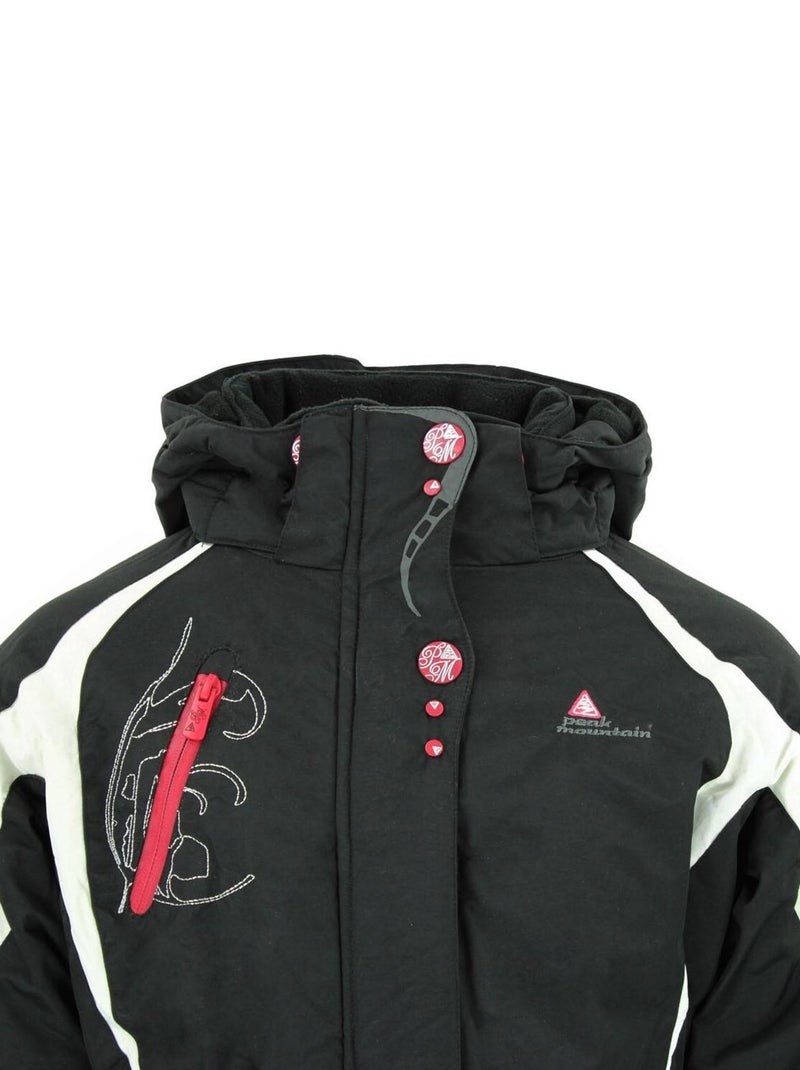 Combinaison de ski fille GELDI - PEAK MOUNTAIN Noir Noir - Kiabi