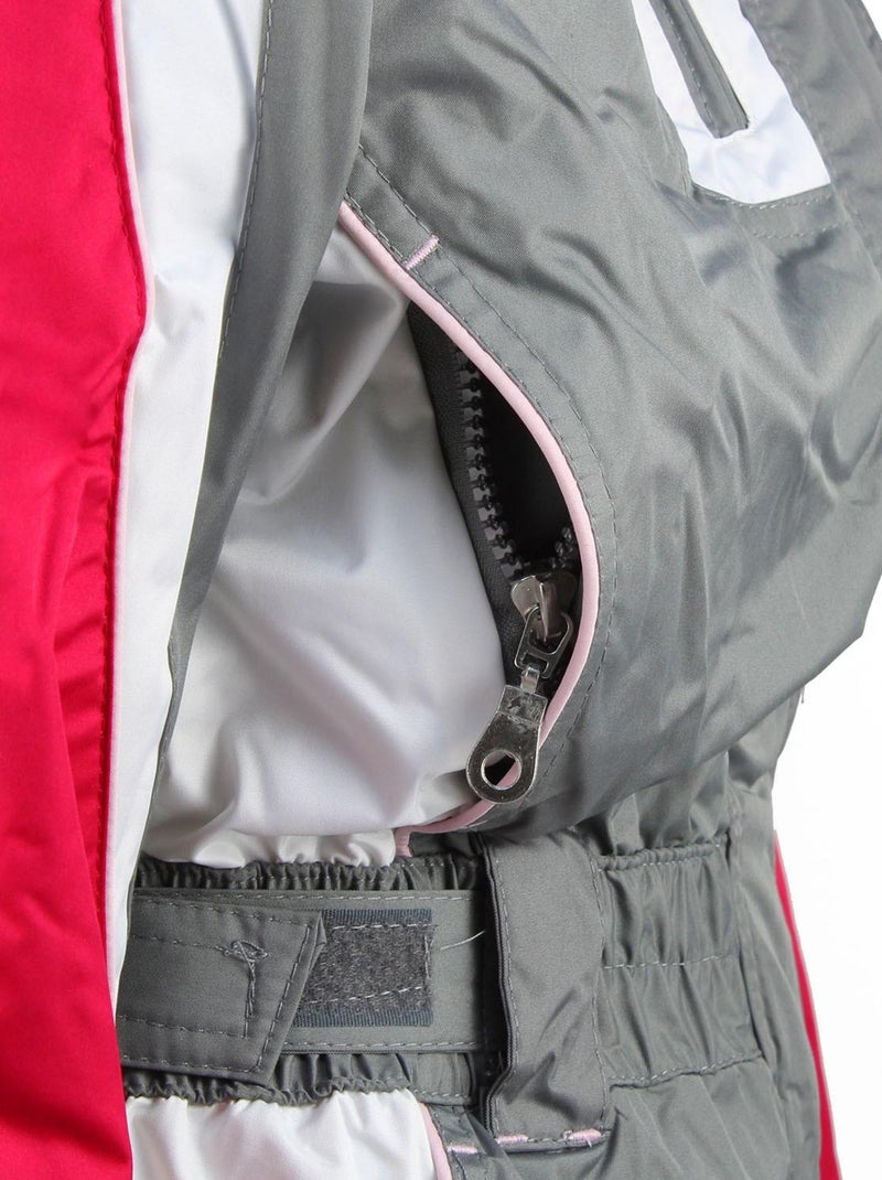 Combinaison de ski fille GENIAX - PEAK MOUNTAIN Gris - Kiabi