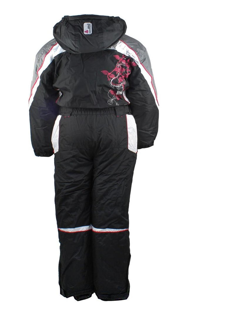Combinaison de ski fille GENIAX - PEAK MOUNTAIN Noir Noir - Kiabi