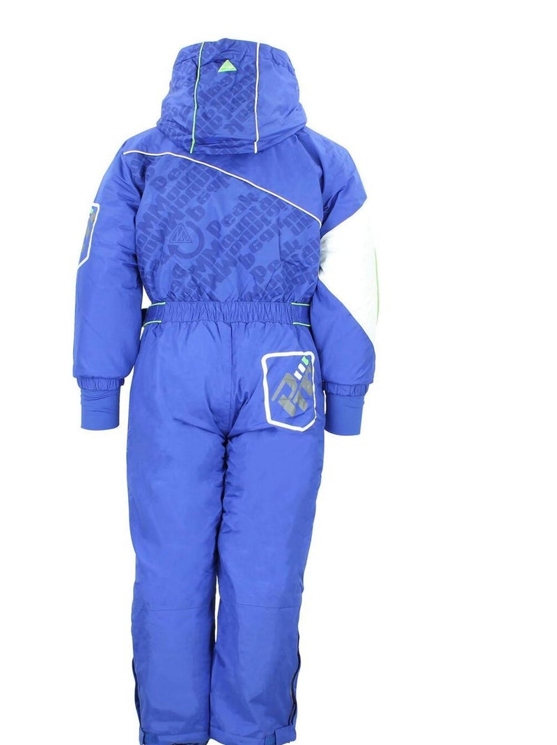 Combinaison de ski garçon ECOMBO - PEAK MOUNTAIN Bleu - Kiabi