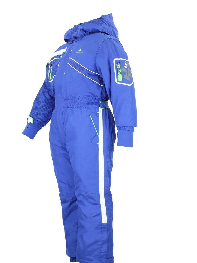 Combinaison de ski garçon ECOMBO - PEAK MOUNTAIN Bleu - Kiabi