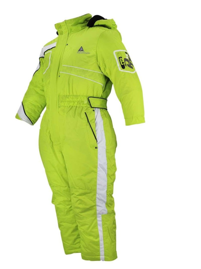 Combinaison de ski garçon ECOMBO - PEAK MOUNTAIN Vert anis - Kiabi