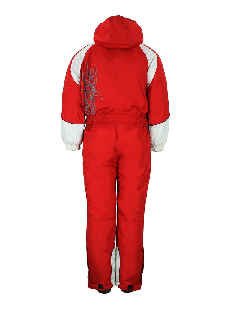 Combinaison de ski garçon ESKI - PEAK MOUNTAIN Rouge - Kiabi