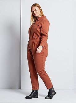 Combinaison denim colorée - Kiabi