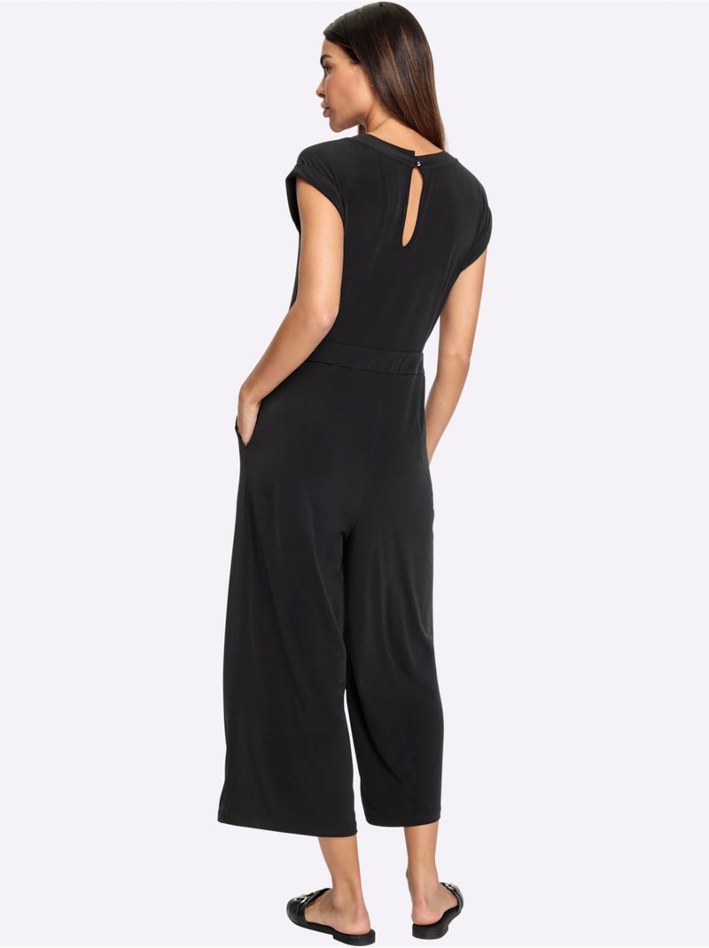 Combinaison douceur fluide - taille standard - helline Noir - Kiabi