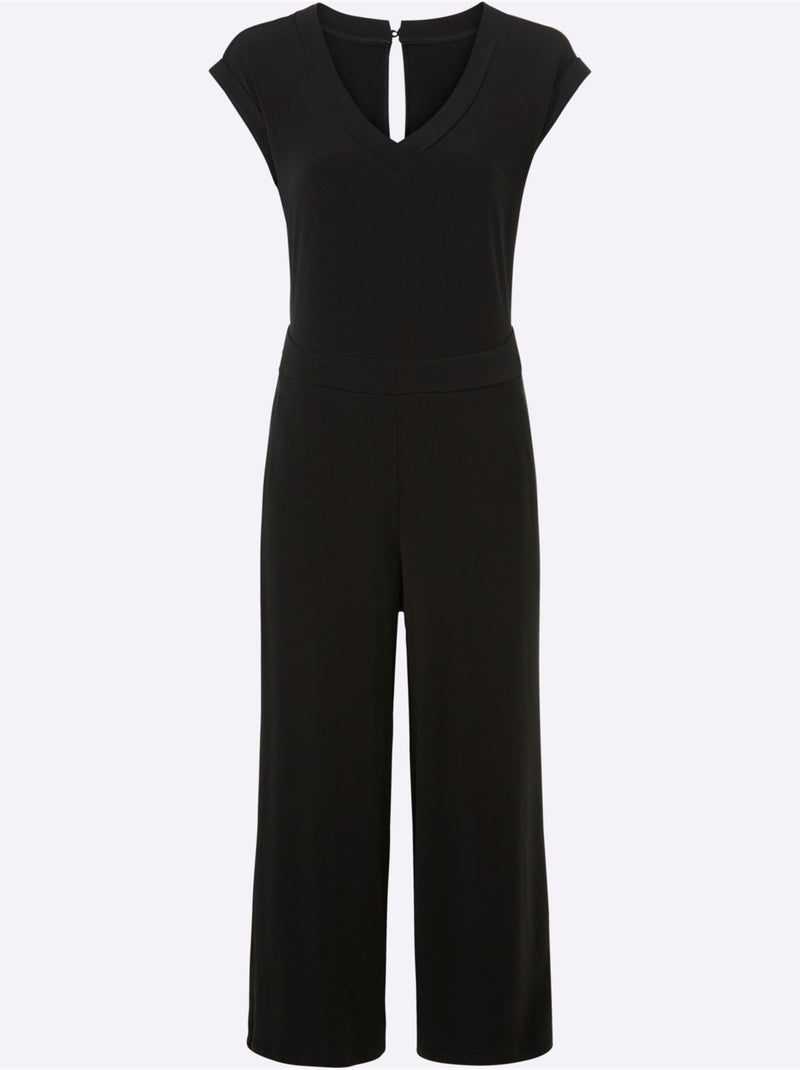 Combinaison douceur fluide - taille standard - helline Noir - Kiabi