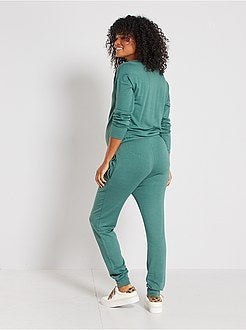 Combinaison effet jogging de maternité - Kiabi