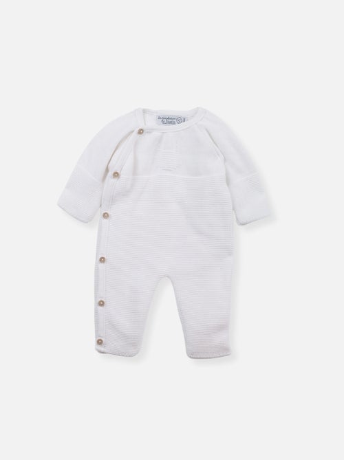 Combinaison en coton -  Chat - Kiabi