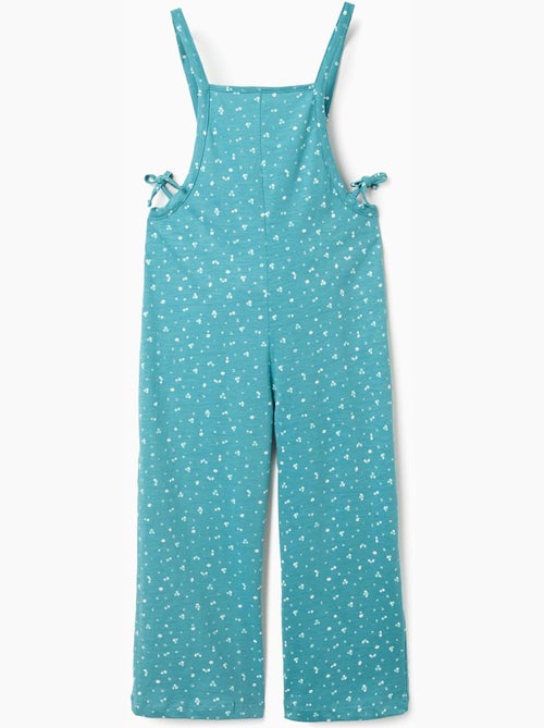 Combinaison en coton à motif floral - Kiabi