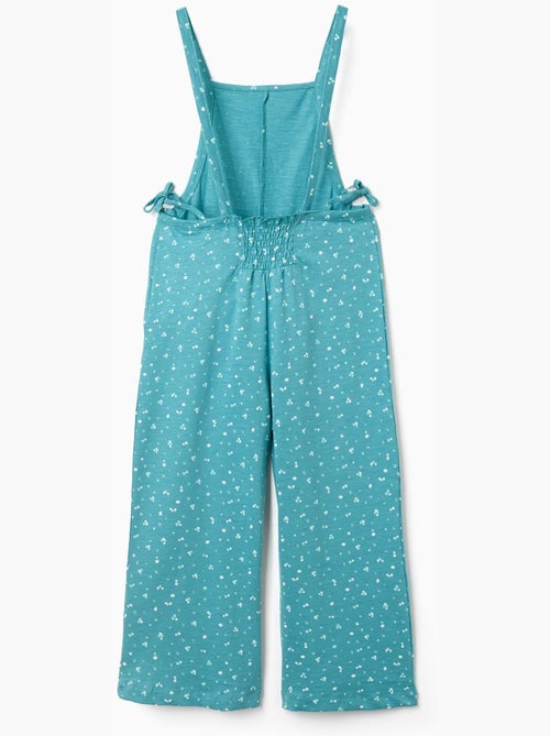 Combinaison en coton à motif floral - Kiabi