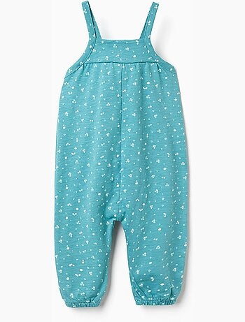 Combinaison en coton à motif floral