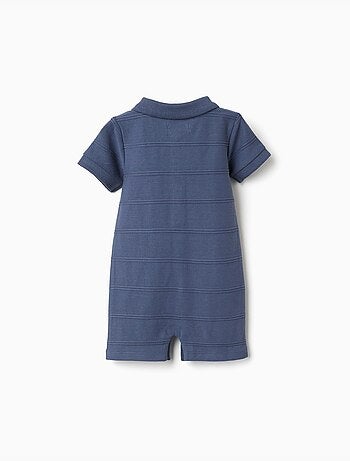 Combinaison en coton avec lignes en relief B&S