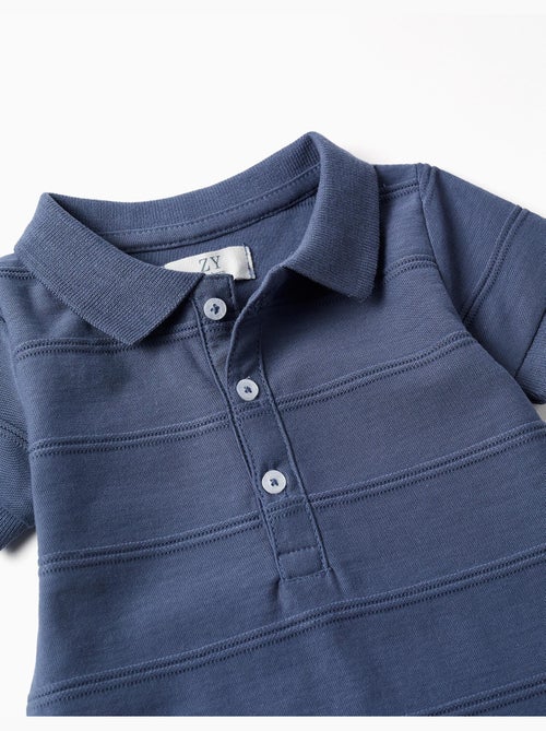 Combinaison en coton avec lignes en relief B&S - Kiabi