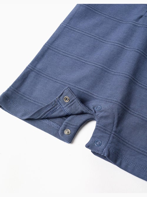 Combinaison en coton avec lignes en relief B&S - Kiabi