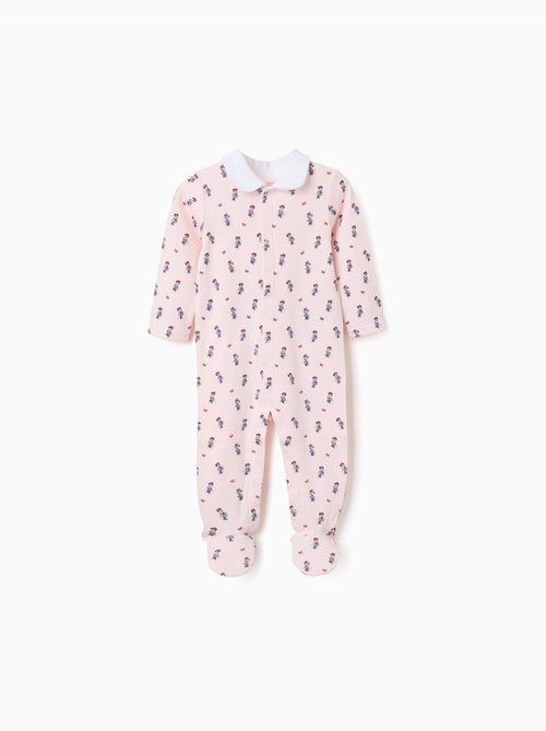 Combinaison en coton avec motif Minnie - Kiabi
