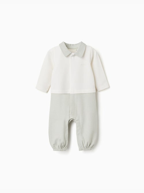 Combinaison en coton côtelé - Kiabi