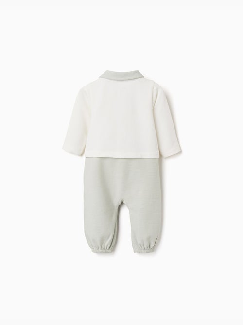 Combinaison en coton côtelé - Kiabi