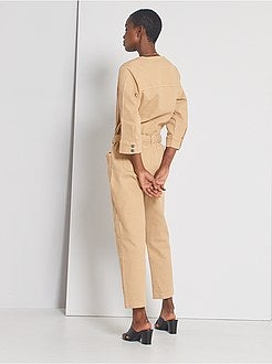 Combinaison en denim - Kiabi