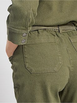 Combinaison en denim - Kiabi