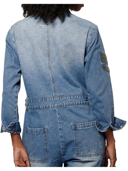 Combinaison en Jean Femme Kaporal - Kiabi Combinaison en Jean Femme Kaporal - Kiabi