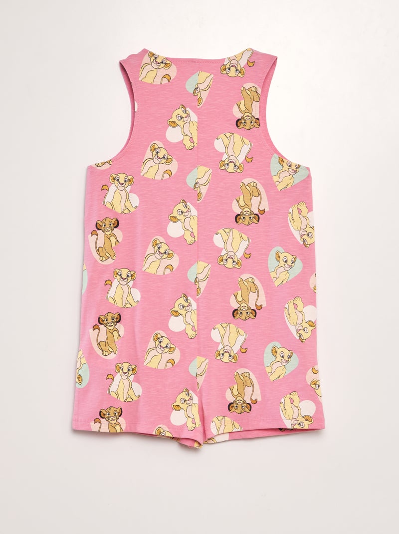Combinaison en jersey 'Disney' 'Le Roi Lion' Rose - Kiabi