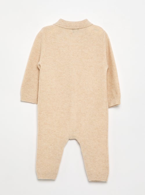 Combinaison en laine et cachemire - Premium - Kiabi