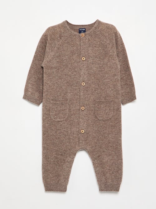 Combinaison en laine et cachemire - Premium - Kiabi