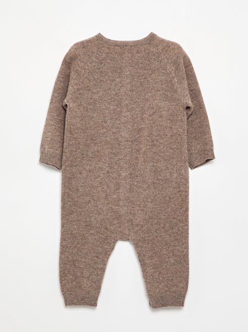 Combinaison en laine et cachemire - Premium - Kiabi